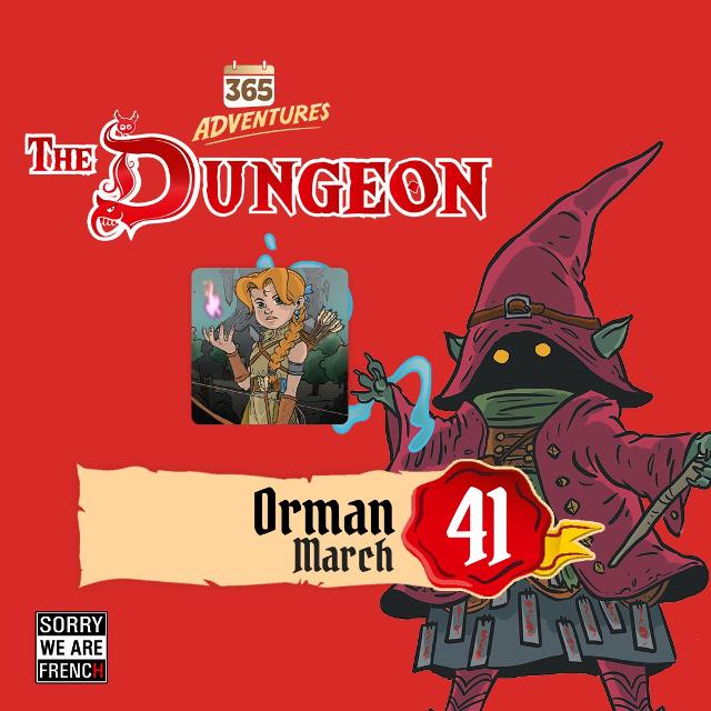 365 Adventures: The Dungeon – 2026 on the table, photo by Antonello