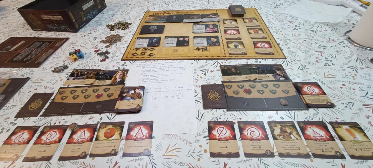 Harry Potter: Kampf um Hogwarts auf dem Tisch, Foto von Viafora - Francesc