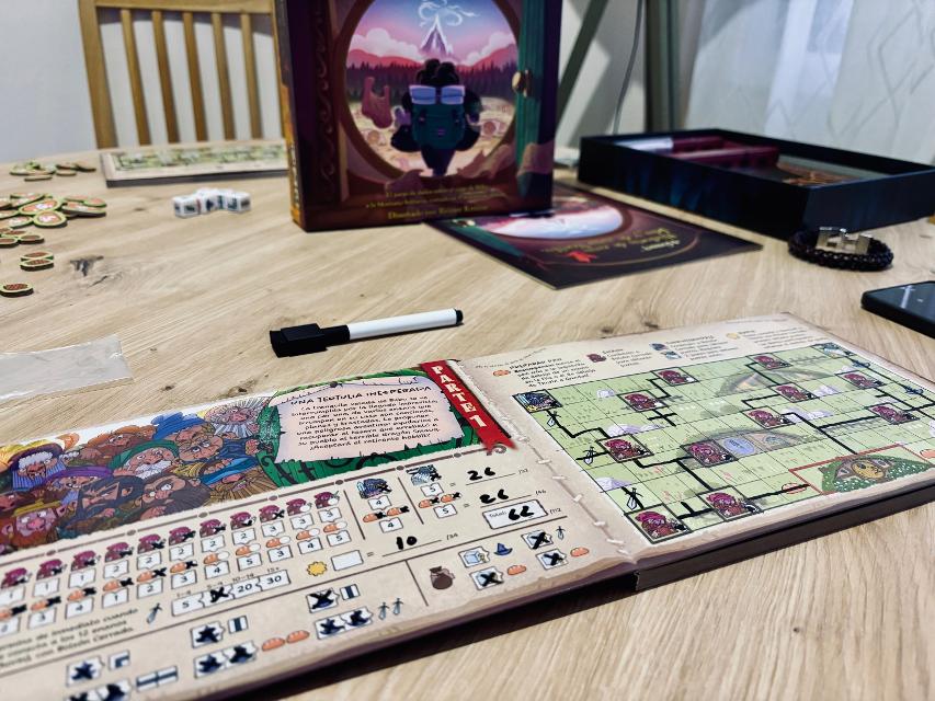 The Hobbit: There & Back Again on the table, photo by Zina