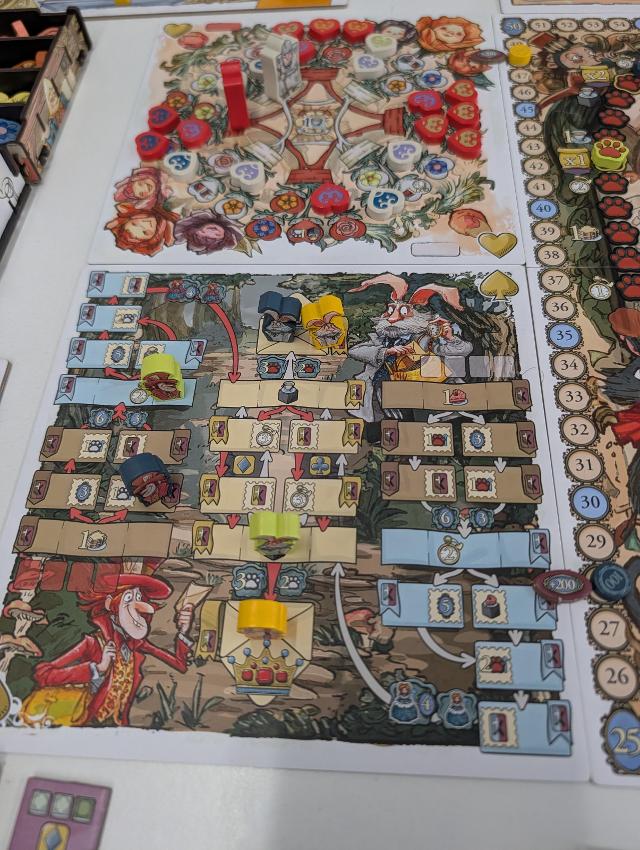 Queen Alice på bordet, bilde av Kabra