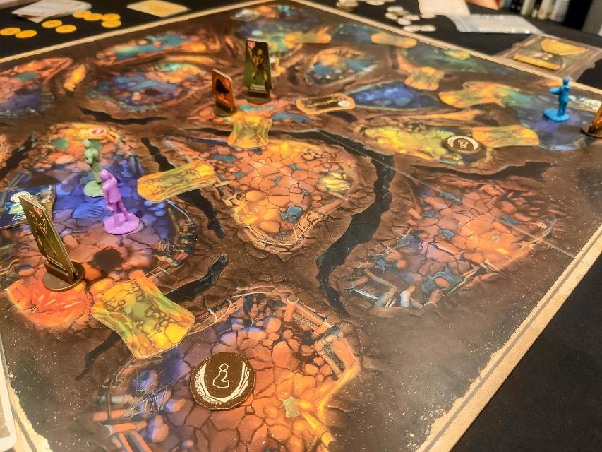 The Goonies: Never Say Die on the table, photo by Mario Estruch
