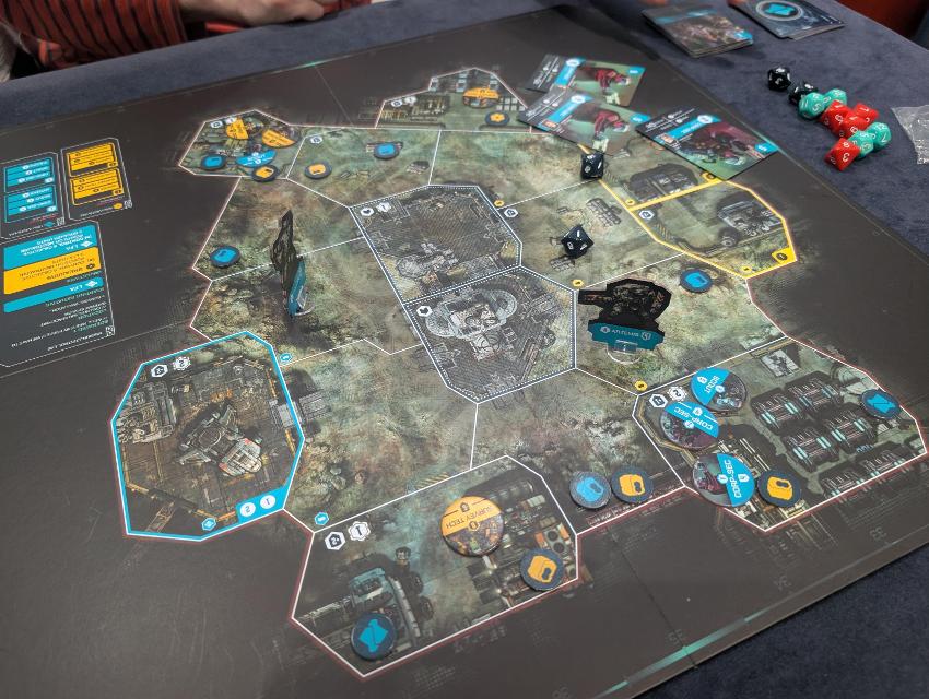Undaunted 2200: Callisto on the table, photo by Brandon Storm