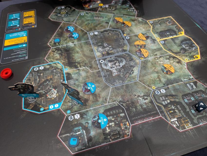 Undaunted 2200: Callisto on the table, photo by Brandon Storm