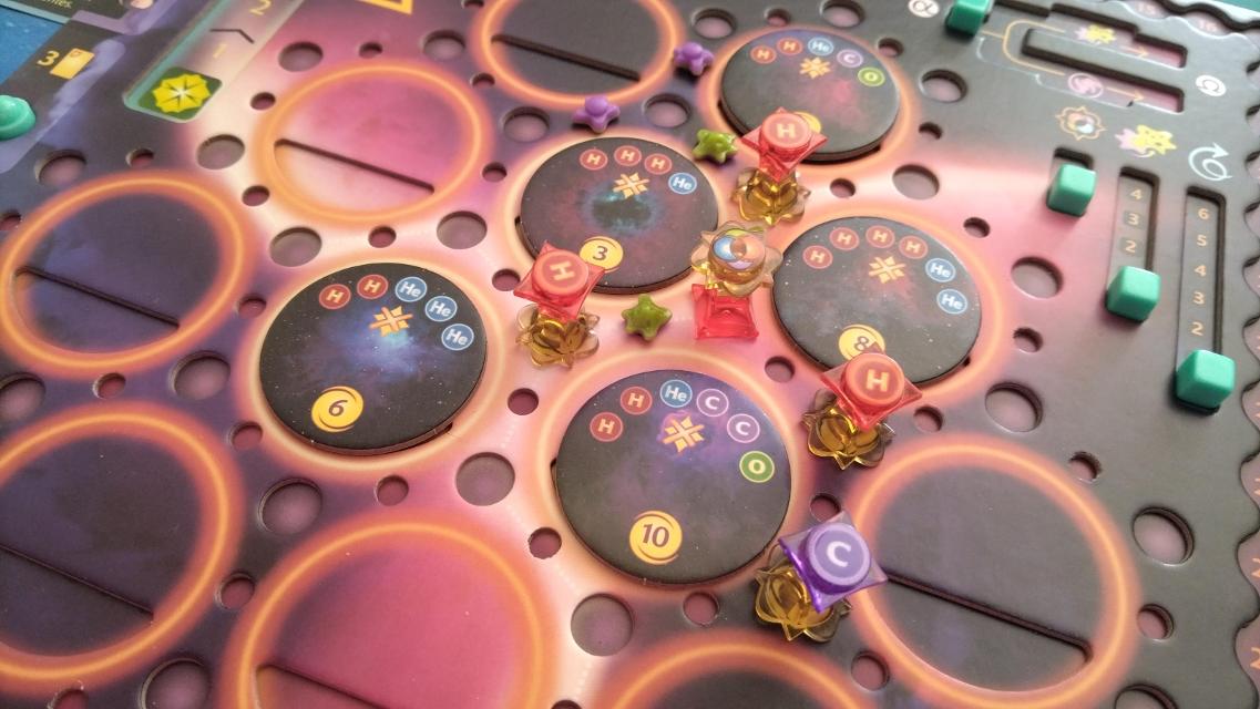 Crafting the Cosmos on the table, photo by Amy