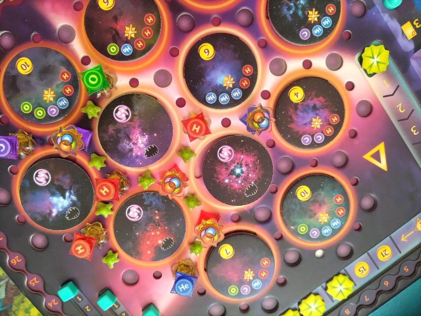 Crafting the Cosmos on the table, photo by Amy