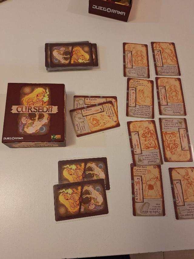 Cursed!? on the table, photo by Artur Rodríguez Coma