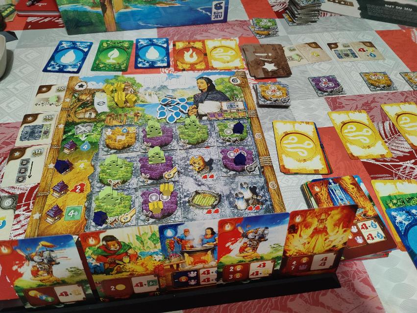 Tribes of the Wind on the table, photo by Fran Loga