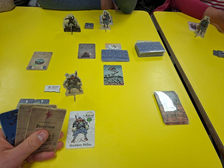 The Grizzled on the table, photo by Artur Rodríguez Coma