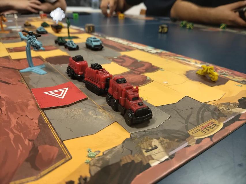 Thunder Road: Vendetta auf dem Tisch, Foto von Amy
