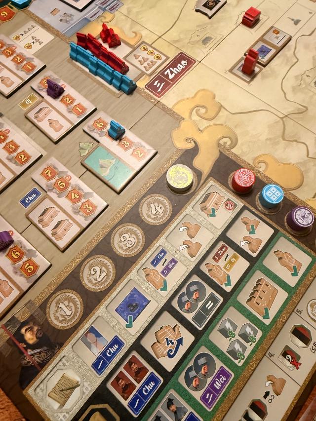 Zhanguo: The First Empire on the table, photo by JOHNNY