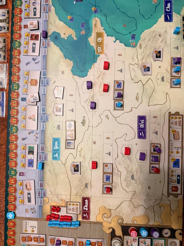 Zhanguo: The First Empire on the table, photo by JOHNNY