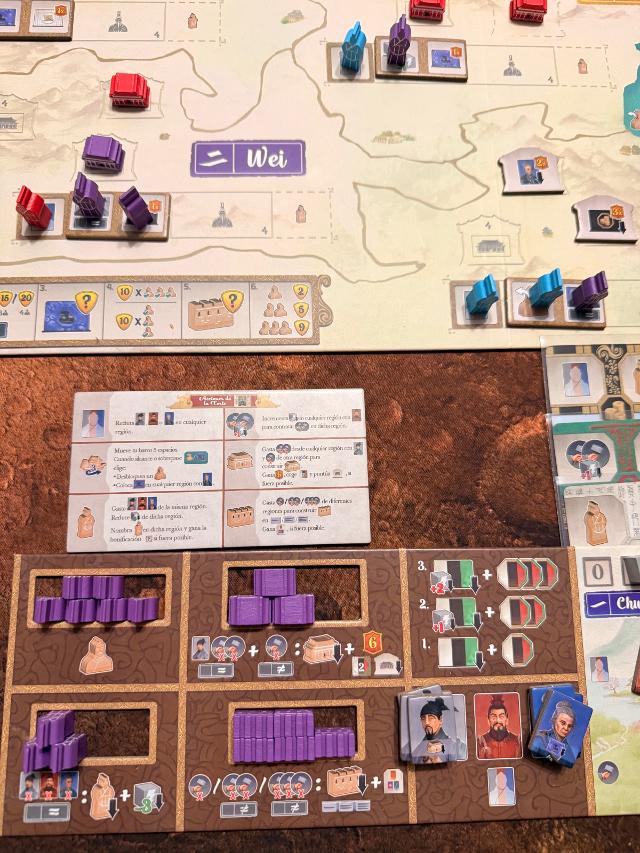 Zhanguo: The First Empire on the table, photo by JOHNNY