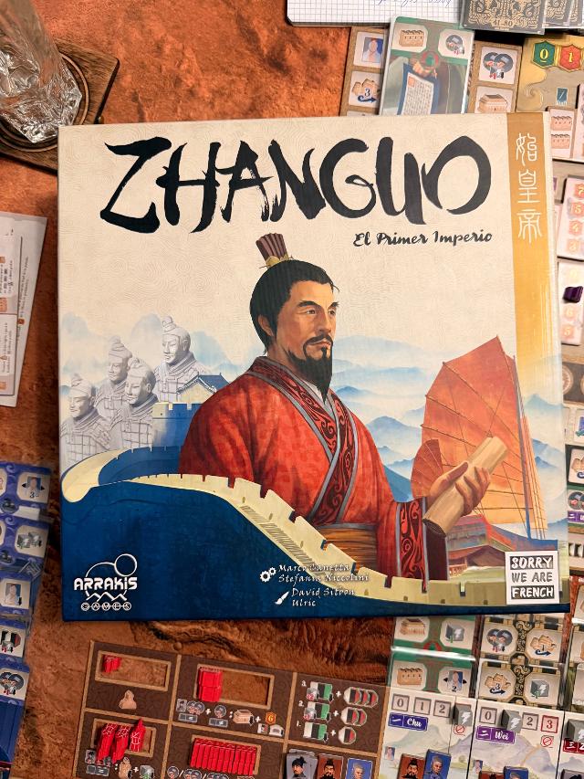Zhanguo: The First Empire on the table, photo by JOHNNY