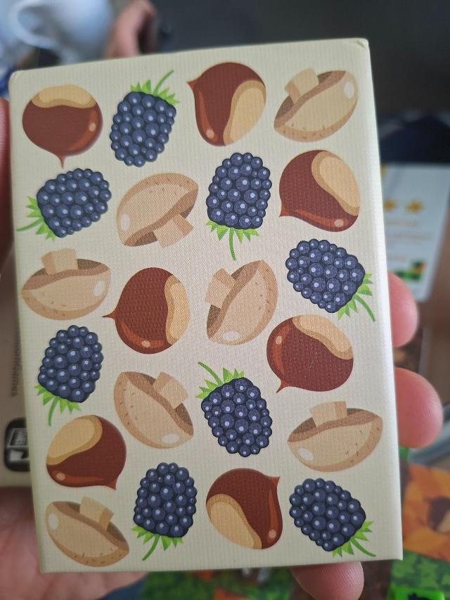 Forage: A 9 card solitaire game on the table, photo by Artur Rodríguez Coma