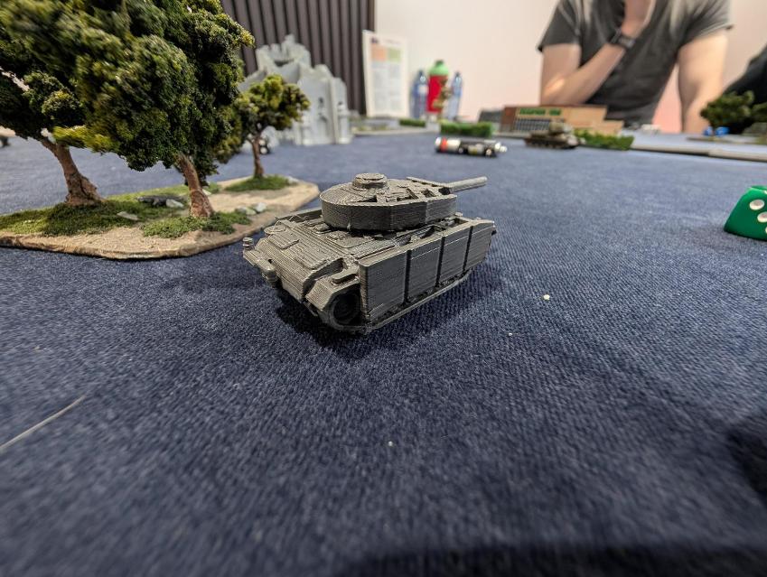 What A Tanker! on the table, photo by Brandon Storm