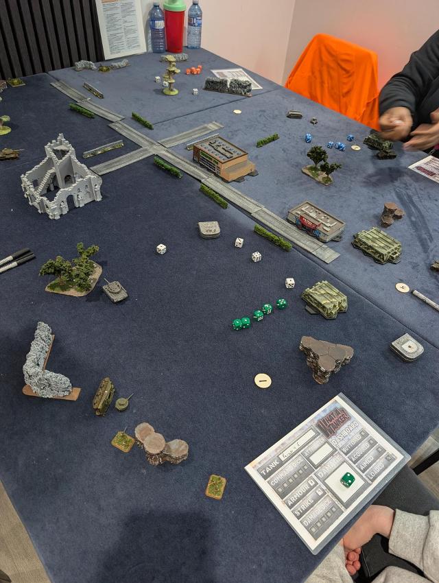 What A Tanker! on the table, photo by Brandon Storm