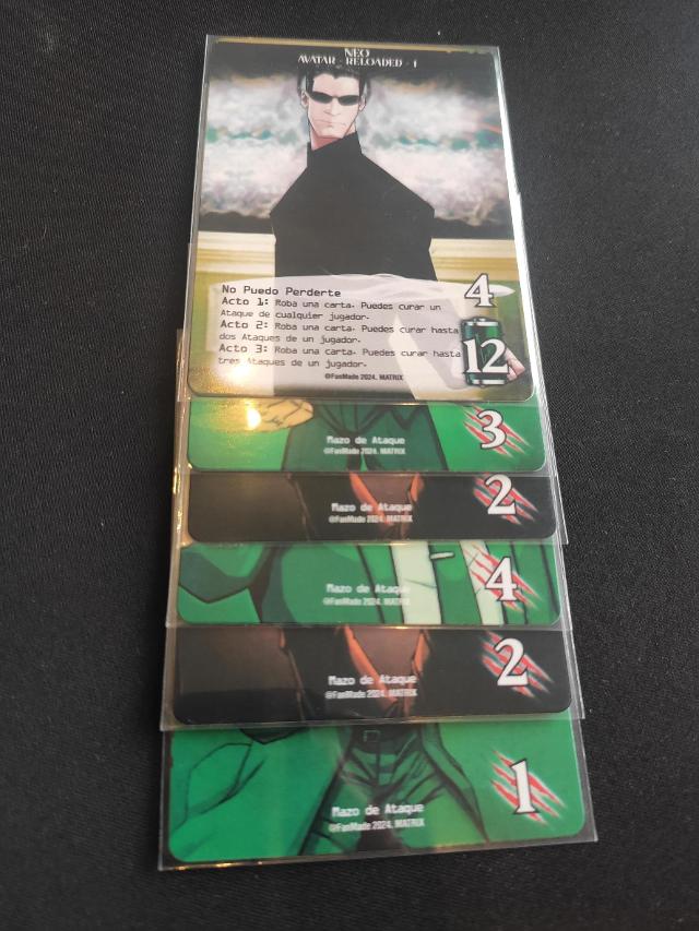 Legendary Encounters: The Matrix sobre la taula, foto de Mario Estruch