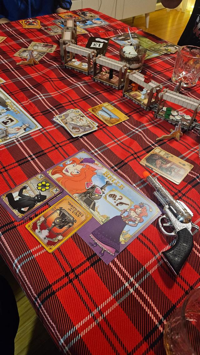 Colt Express: Big Box on the table, photo by Gent Canaj
