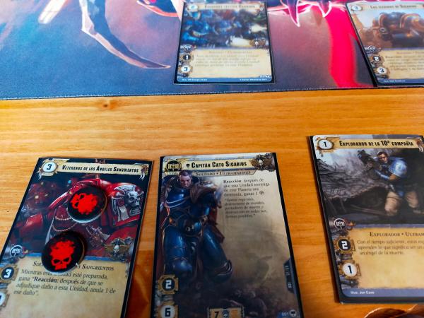 Warhammer 40,000: Conquest pöydällä, kuva: Sir_Tim