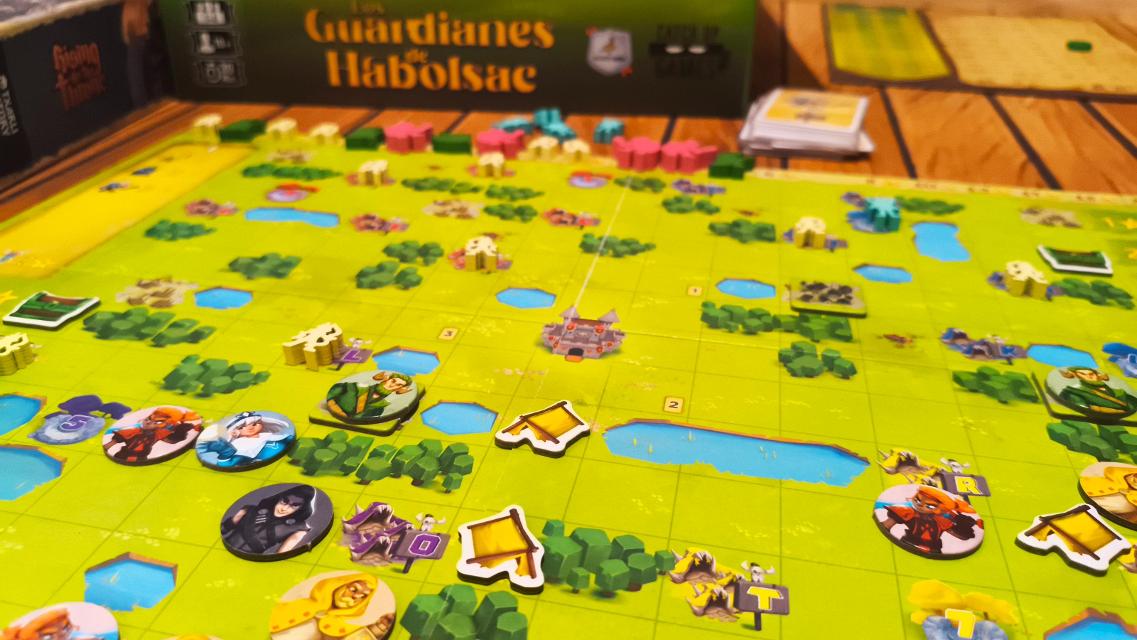 The Guardians of Haversack on the table, photo by Mochilo
