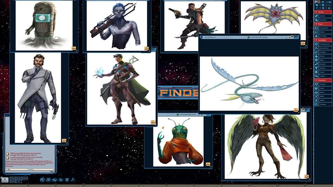 Starfinder Core Rulebook sobre la taula, foto de Alexis Rodríguez