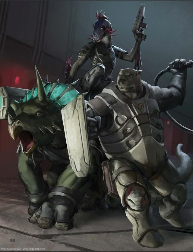 Starfinder Core Rulebook sobre la taula, foto de Alexis Rodríguez
