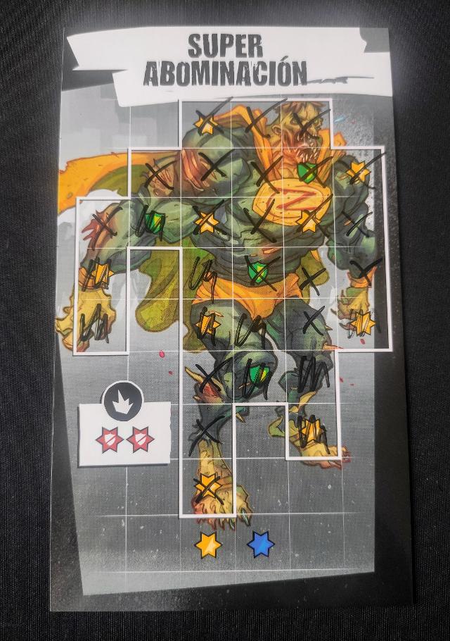 Zombicide: Fegyverbe! az asztalon, fotó: Mario Estruch