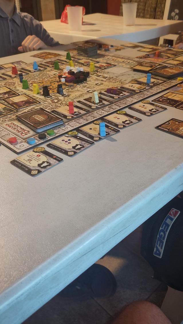 Lords of Waterdeep sul tavolo, foto di Allue
