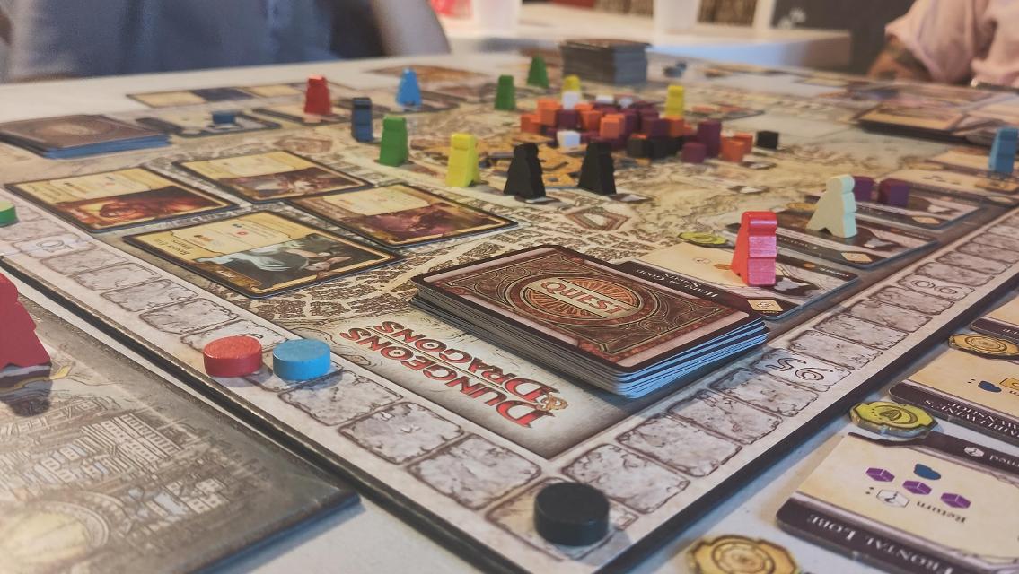 Lords of Waterdeep sul tavolo, foto di Allue