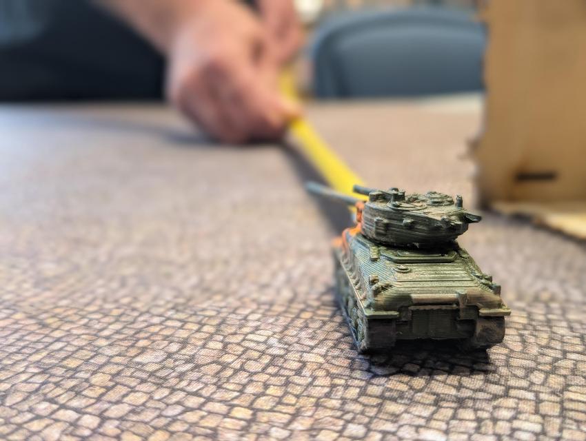 What A Tanker! on the table, photo by Brandon Storm