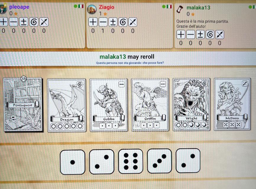 Pentaquest on the table, photo by rox