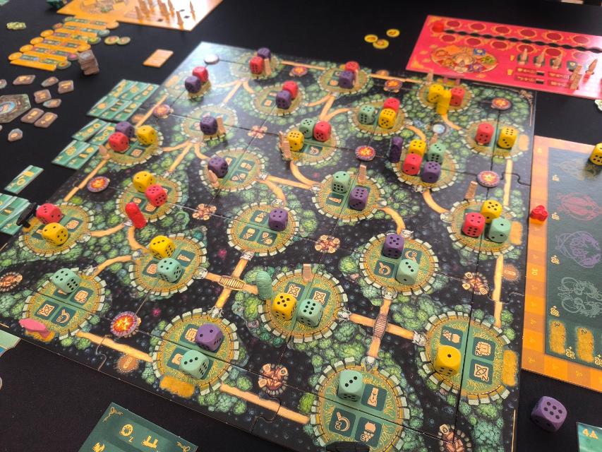 The Druids of Edora on the table, photo by Sapinto