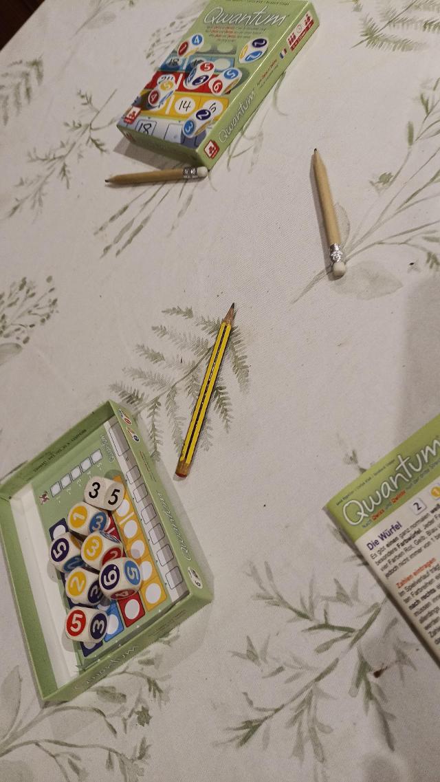 Qwantum sobre la taula, foto de Gemma GonVil