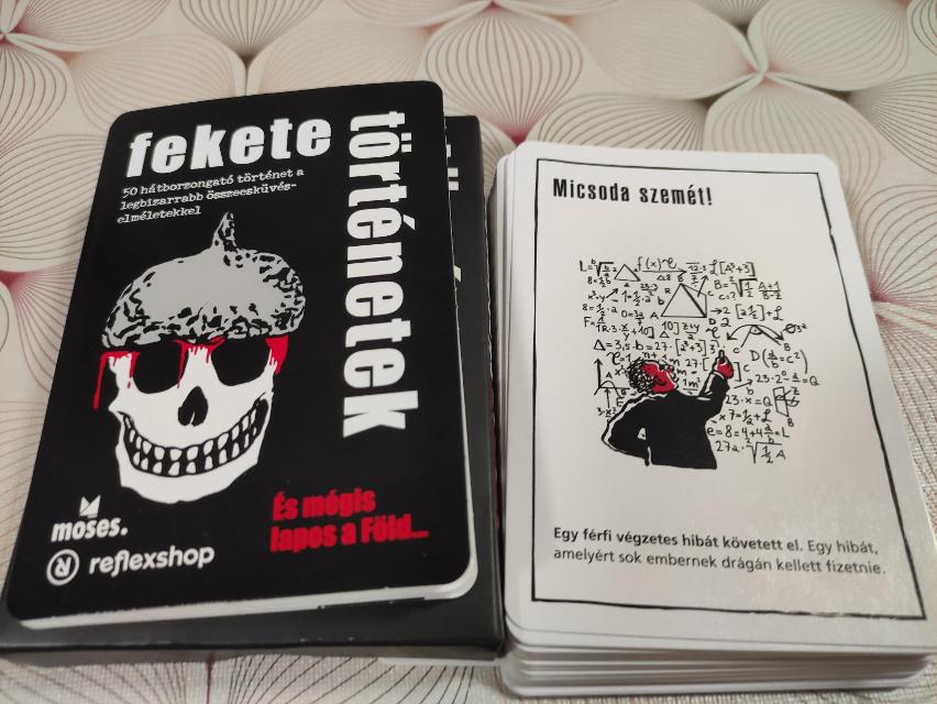Black Stories: ¡Atención Conspiración! sobre la taula, foto de Sebashi