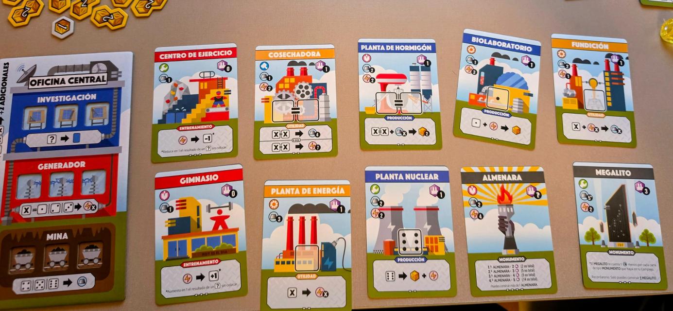 Fantastic Factories on the table, photo by Iggy