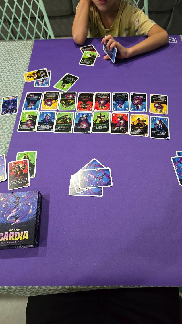 Duel om Cardia op tafel, foto van Daniel Martín Romo Parra