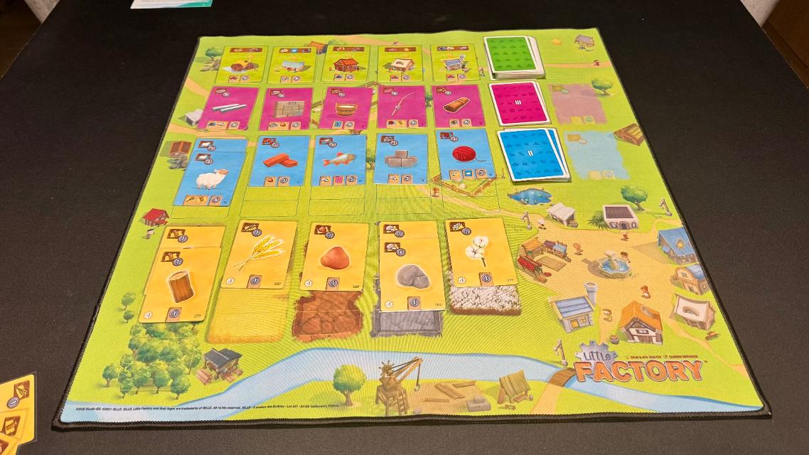 Little Factory on the table, photo by Víctor N