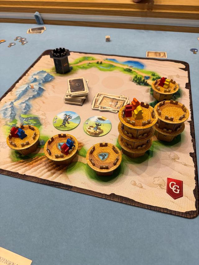 Wandering Towers on the table, photo by neogeneration