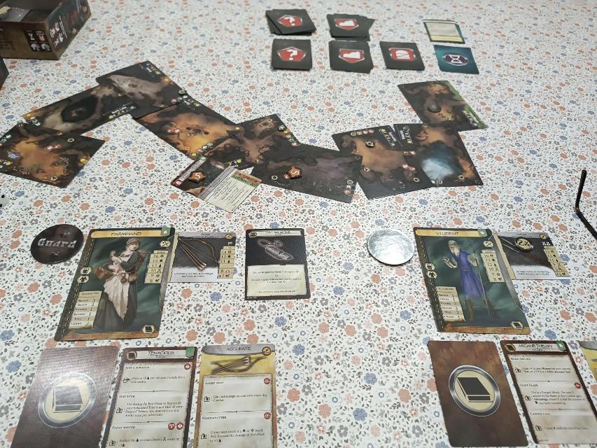 Legends Untold: Weeping Caves Novice Set on the table, photo by Viafora - Francesc