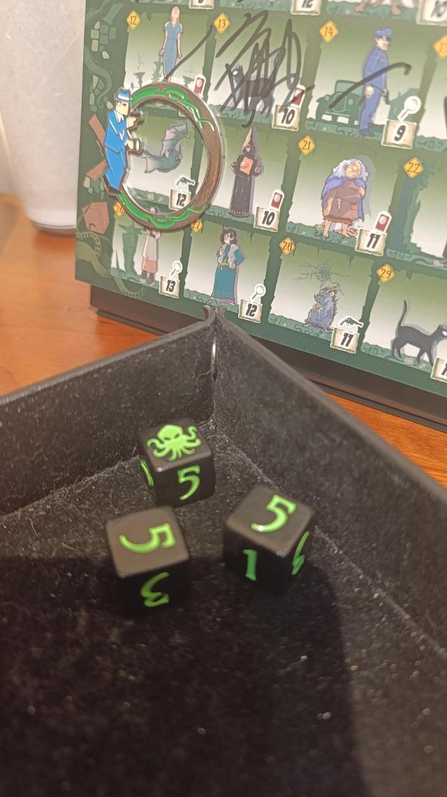 365 Adventures: Cthulhu 1926 on the table, photo by Tazmanian