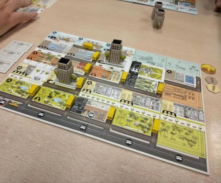 San Francisco on the table, photo by Amy