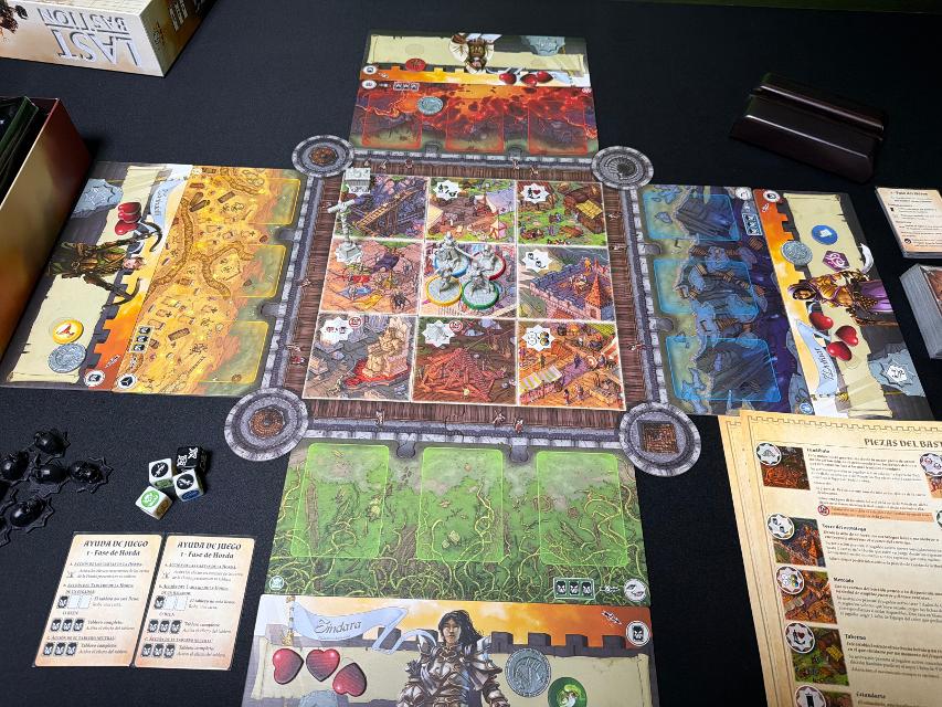 Last Bastion on the table, photo by Sonia Perez