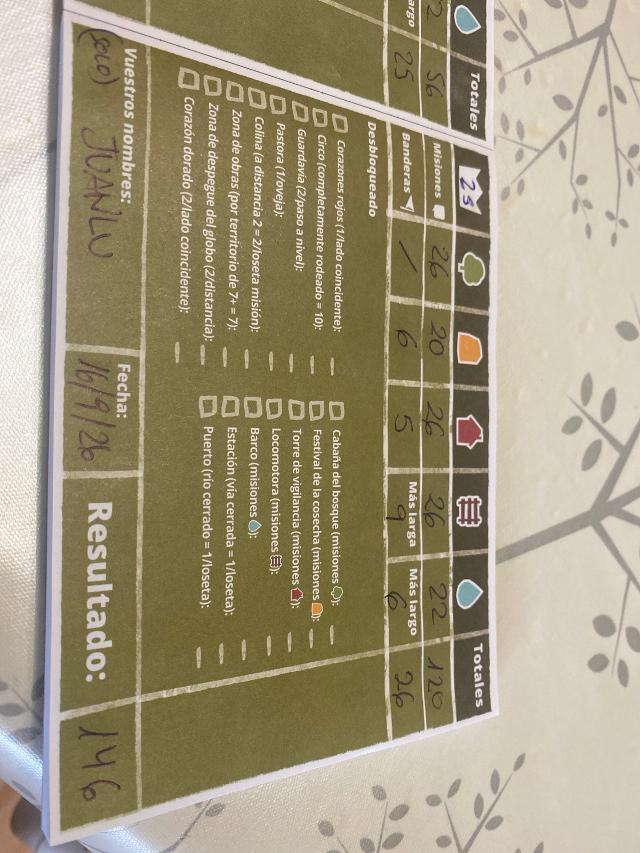 Dorfromantik: Das Brettspiel sul tavolo, foto di Juanlu