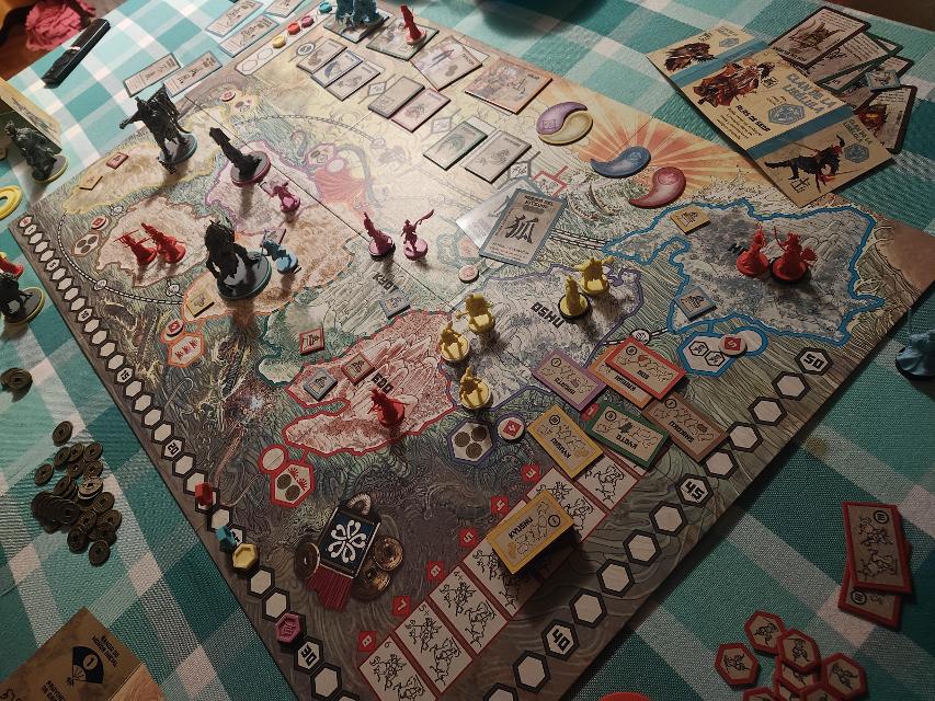 Rising Sun op tafel, foto van Johann