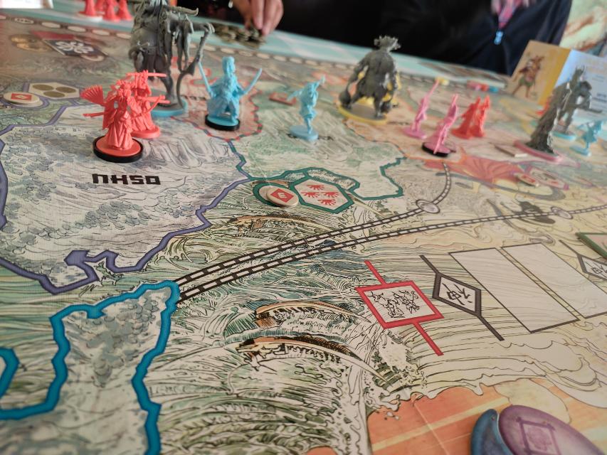 Rising Sun op tafel, foto van Johann