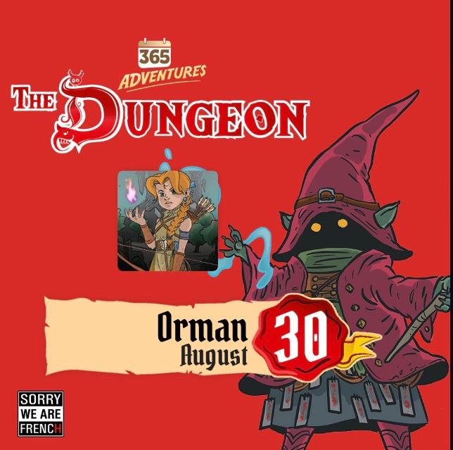 365 Adventures: The Dungeon – 2026 on the table, photo by Antonello