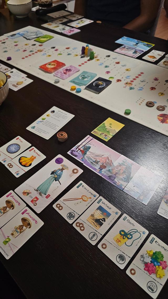 Tokaido on the table, photo by Gent Canaj