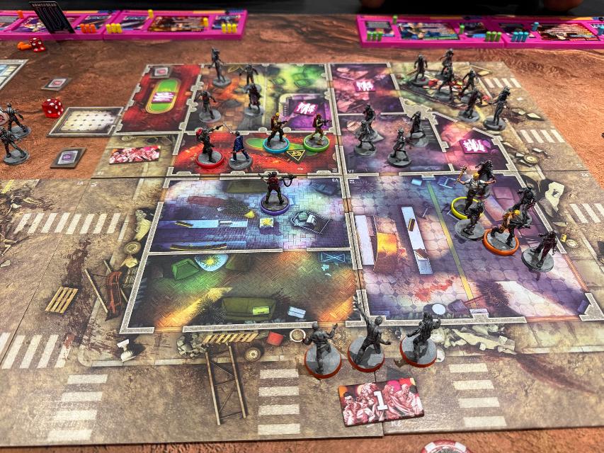 Army of the Dead: A Zombicide Game op tafel, foto van neogeneration