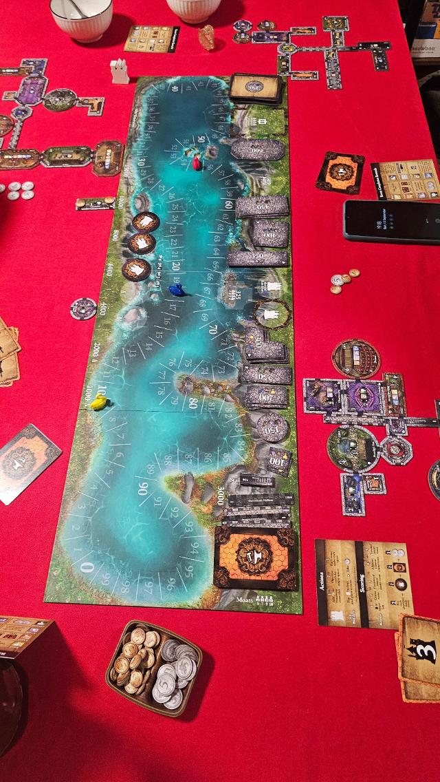 Castles of Mad King Ludwig on the table, photo by Gent Canaj