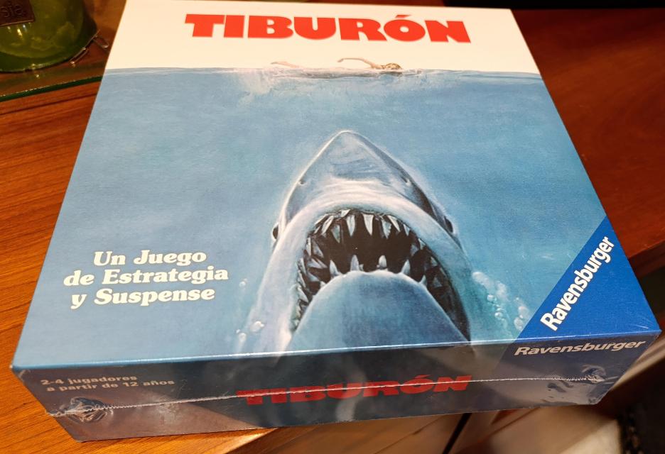 Jaws op tafel, foto van Tazmanian